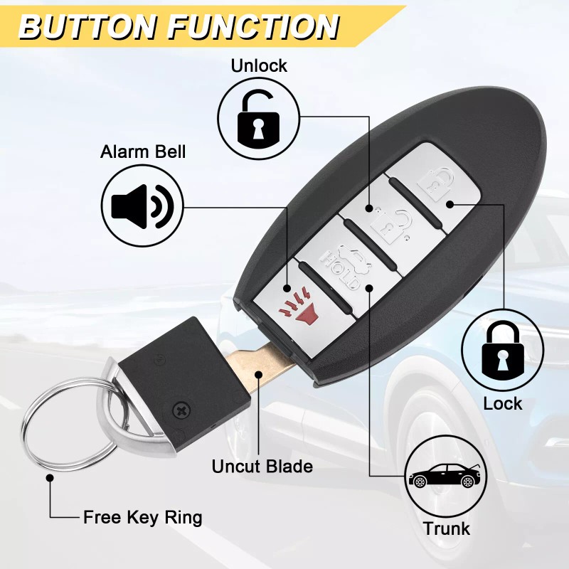 Kible For KR55WK48903 2008 - 2013 Infiniti G37 Keyless Entry