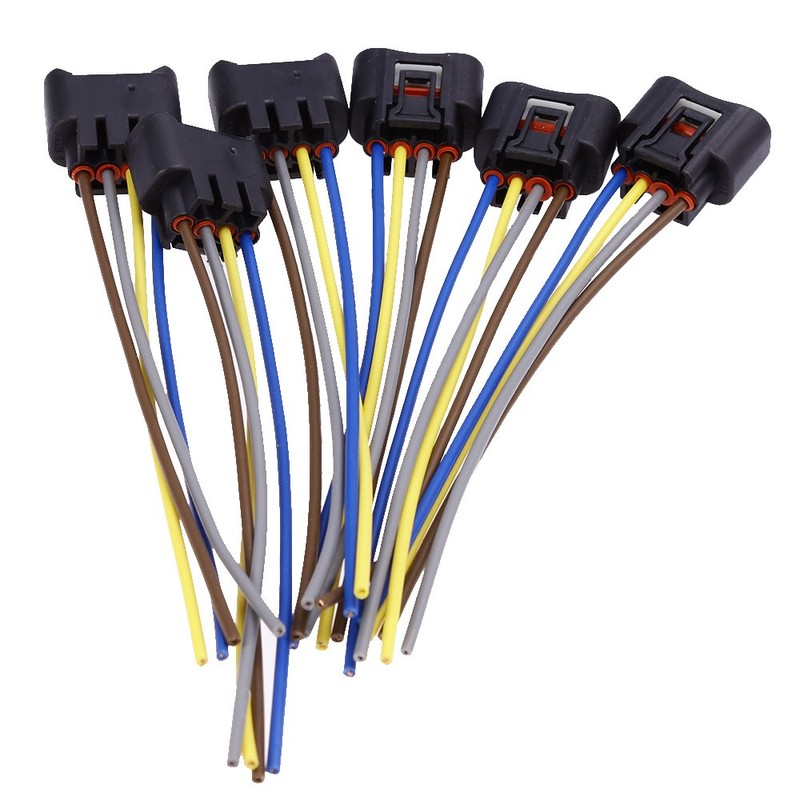 Saihisday 90980-11885 Ignition Coil Connector Plug Harness Replacement for Toyota