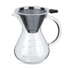 400ml Glass Hand Drip Coffee Maker Filter Pot with Scale