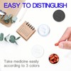 Extra Small Pill Box for Purse (3 Pack), ADHYRO Aluminum