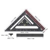Advanced Carpenter Square, Folding Square Rafter Square with Level, Jig