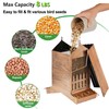 Samhe Large Bird Feeder, Extra Large 8 Lbs Capacity with