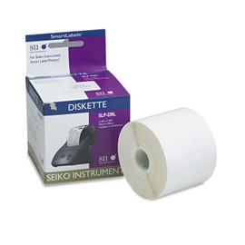 Seiko Instruments Diskette Labels for Smart Label Printers (SLP-DRL),White 2.12 * 2.75 inches