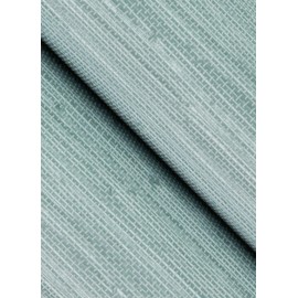NuWallpaper x Society Social Classic Faux Grasscloth Peel and Stick Wallpaper, Sky Blue