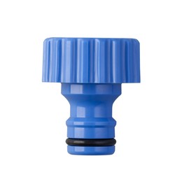 TAKAGI G065EX Tap Connector Garden Watering Accessory Blue 1/2"