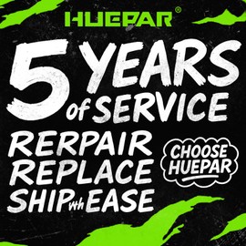 HUEPAR Laser Level 360 Self Leveling with LCD Screen, 3 x 360° High Brightness Rechargeable 3D Lazer Leveler Tool for Construction and Picture Hanging, Strong Magnetic Bracket&Hard Carry Case -Y03CG