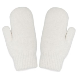 Eohak Winter Warm Mittens for Women Cold Weather Soft Lining Crochet Cable Knit Gloves