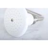 Kingston Brass P50SN Victorian 5-1/8-Inch Round Raindrop Ceramic Shower Head