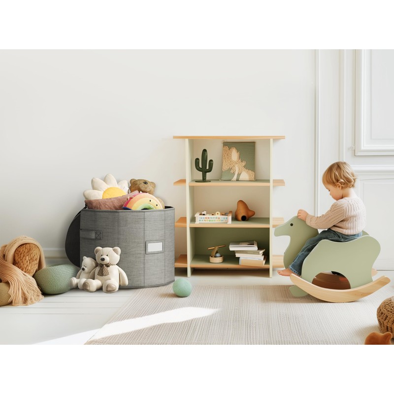Vailando Shoe Organizer for Closet - Cylindrical Shoe Storage Organizer