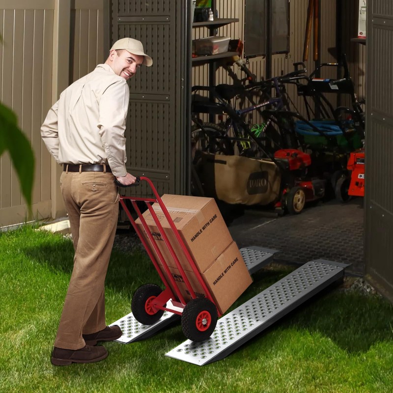 VEVOR Aluminum Ramps, 880 LBS Capacity 47.2" x 8.5" Loading