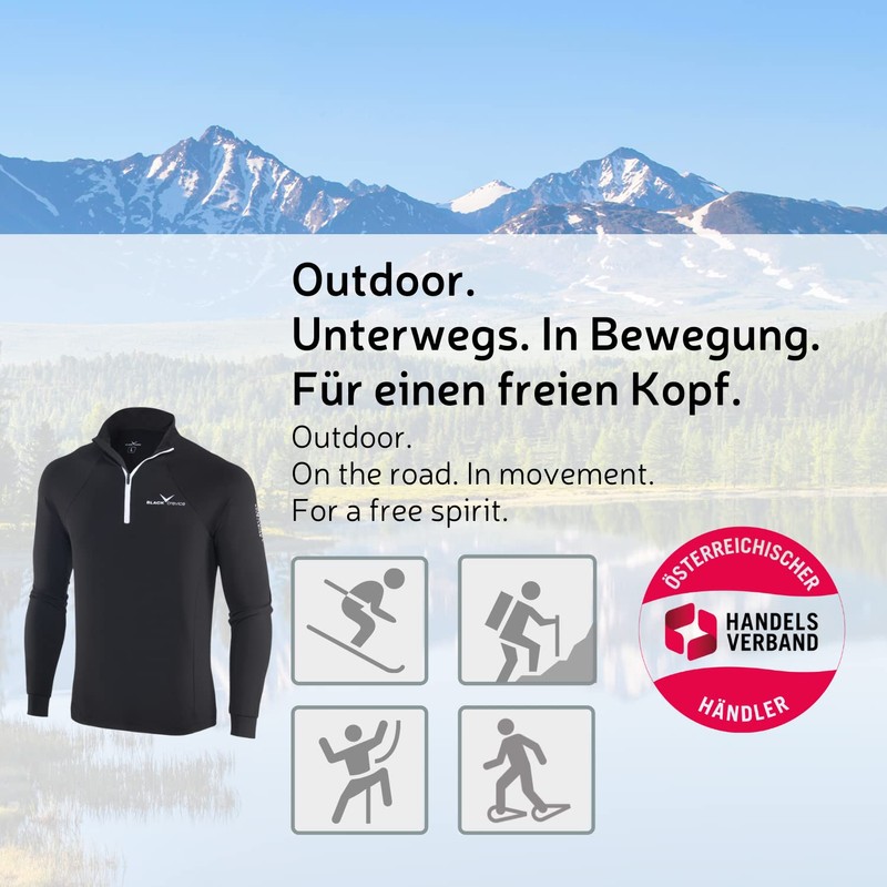 Black Crevice Men's Ski Jacket Multi-Coloured black/white Size:L