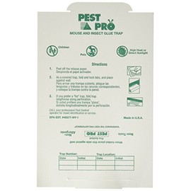 Pest Pro Mouse, Spider, Roach & Insect Glue Boards - 75 Count - Peanut Butter Scented (Non-Allergenic)