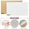 LCEAI 5PCS Self Adhesive Felt Sheet - White Felt Sheets