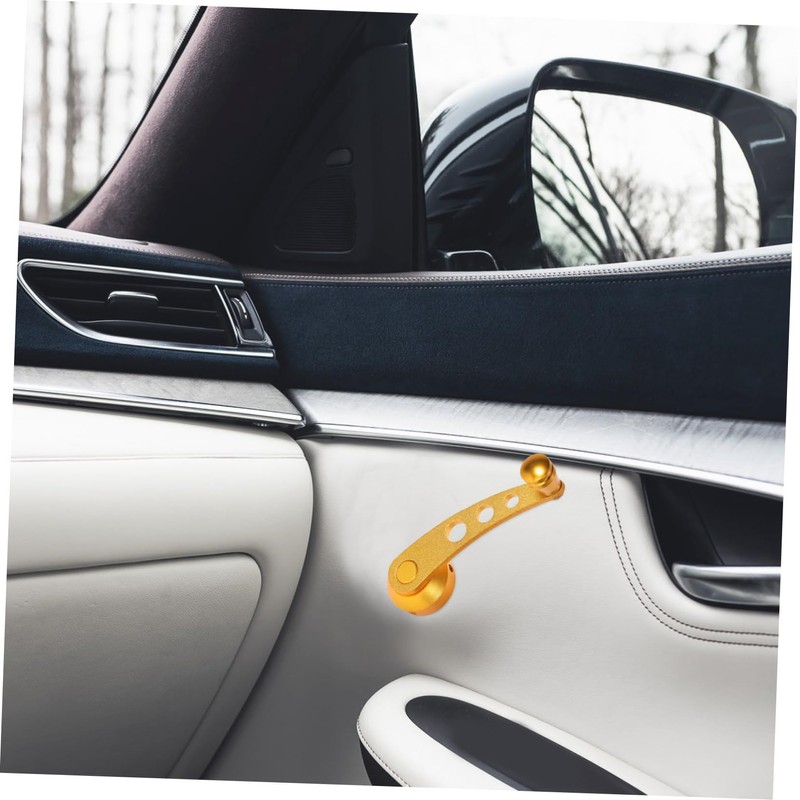 ULTECHNOVO Aluminum Alloy Car Window Handle Replacement Easy Installation Auto