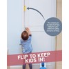Jack N’ Drill Flip Action Door Lock (6 Pack)- Reversible