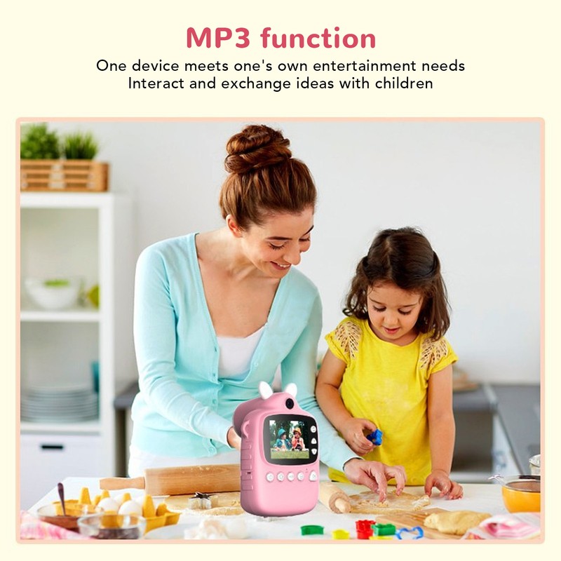 P1 Children Instant Print Camera Thermal Printing Camera with Print