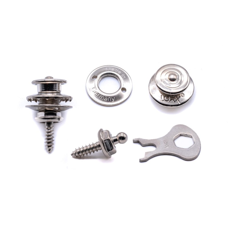 2pcs Loxx guitar strap lock fastener quick release button genuine
