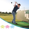 PATIKIL Plastic Golf 12 Pieces 0.8 Inch Golf Simulator Tee
