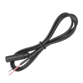 sourcing map 3.5mm Female Jack to Bare Wire Open End Replacement TRS 3 Pole Stereo 1/8" Audio Cable Plug Jack for Earphone Headphone Cable Repair, 1m