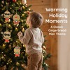 12 Pcs Gingerbread Man Ornaments for Christmas Tree