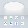 Smart Ceiling Light WiFi 25W Cold and Warm Light RGB