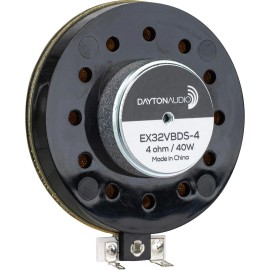 Dayton Audio EX32VBDS-4 IMS? Dual Suspension Vented Bass 32mm Interchangeabl