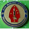 Marine Corps 2nd Division Military Challenge Honor Coin