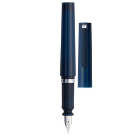 Sailor Tuzu Adjust Translucent Navy Fountain Pen (F) 11-0453-242