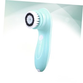 WOONEKY Electric Face Brush Portable Skin Care Cleansing Tool for Deep Pore Cleaning and Blackhead Removal Compact Design for Home Travel Use Blue