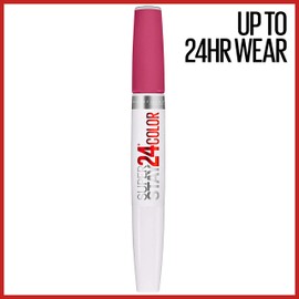 Maybelline SuperStay 24, 2-Step Liquid Lipstick, Stay Scarlet