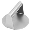 ZONADAH Hamburger Meat Press with Handle 5.5 Inch Stainless Steel