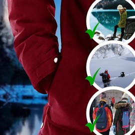 com-four® Pocket Warmers with Fabric Cover - Reusable Hand Warmers with Different Motifs - Pocket Heat Pads