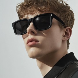 ZENOTTIC Polarized Sunglasses for Men Square: Classic Sun Glasses 100% UV Protection for Women - Large Unisex Designer Shades