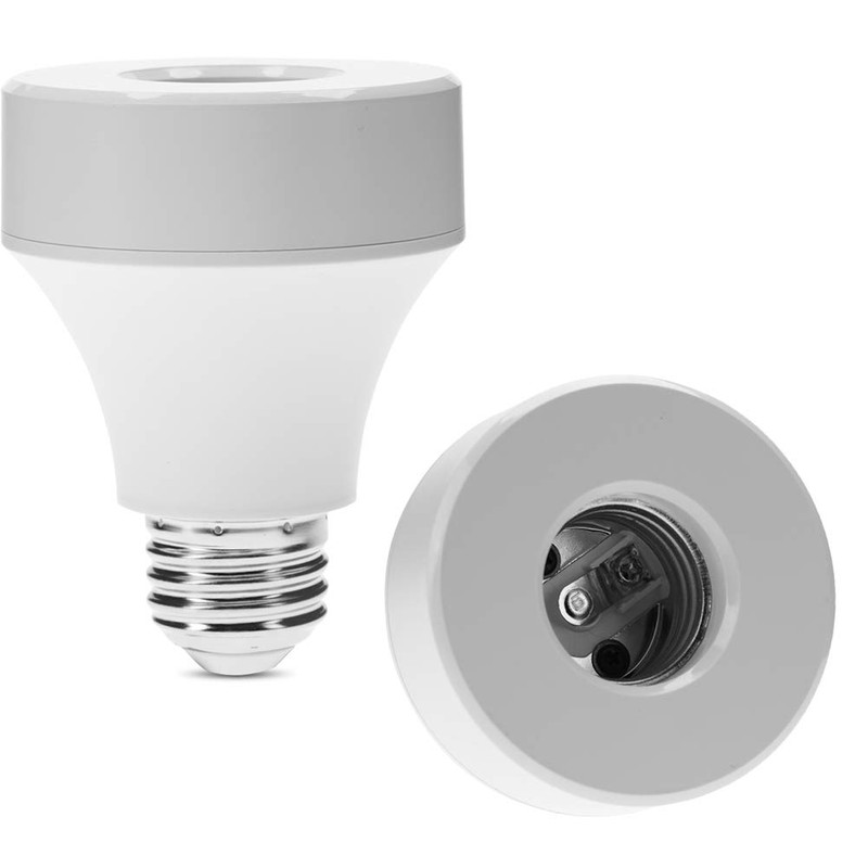 Socket Inteligente Wifi E26/E27, Portalámparas de Control inteligente, Adaptador de