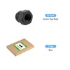 sourcing map M6x1.0 Acorn Cap Nuts, 25Pcs Nylon Dome Cap