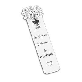 Gifts for Grandma, Abuela Bookmark Gifts, Grandma Bookmark from Granddaughter Grandson, Nana Birthday Gift, Grandmas Nana Gift, Gigi Giift Reading Accessories for Grandmas, Marcador para La Abuela