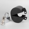 Posnaland Door Knob Lockout Device,Doorknobs Locking Cover with Padlock, Door