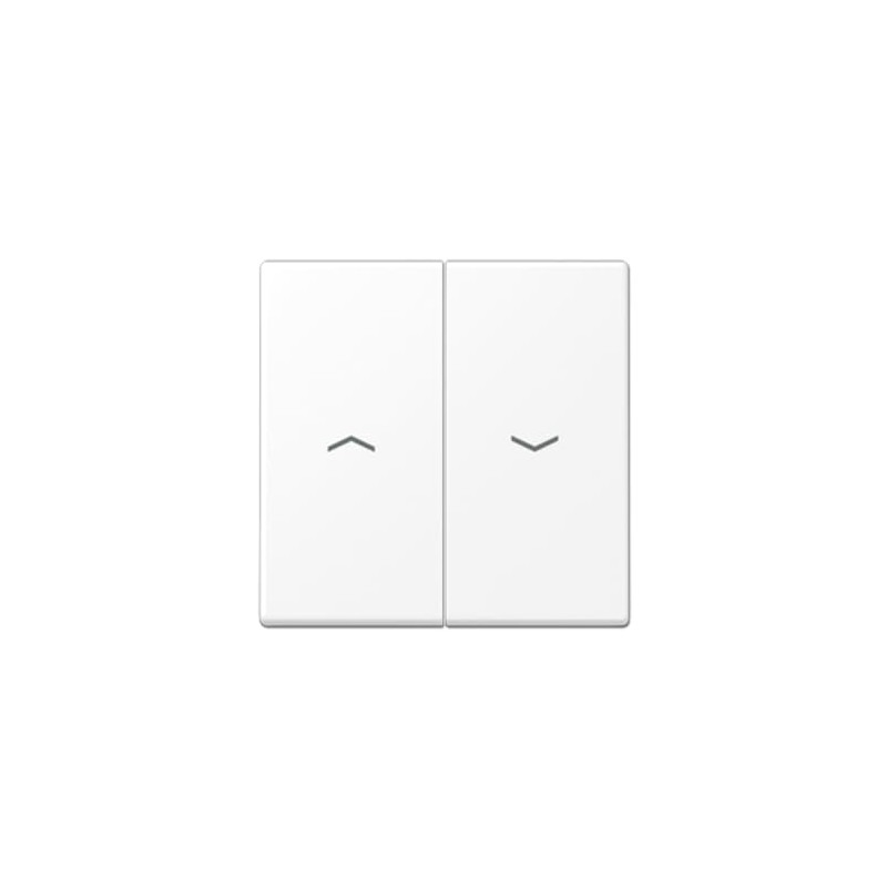 Jung A595PWWM Double Button Blind A Matte White