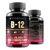 Vitboost Complejo Vitamina B12 25000 Mcg 60 Cápsulas N/a