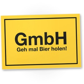 DankeDir! GmBH - geh mal Bier holen lustige Geschenkidee Geburtstagsgeschenk bester Freund Sauf-Kumpel Kleines Geschenk Männer Mallorca-Party Zubehör Deko Trinkspiele