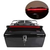 Universal Motorcycle Trunk Tour Pack Tail Box Luggage For Harley