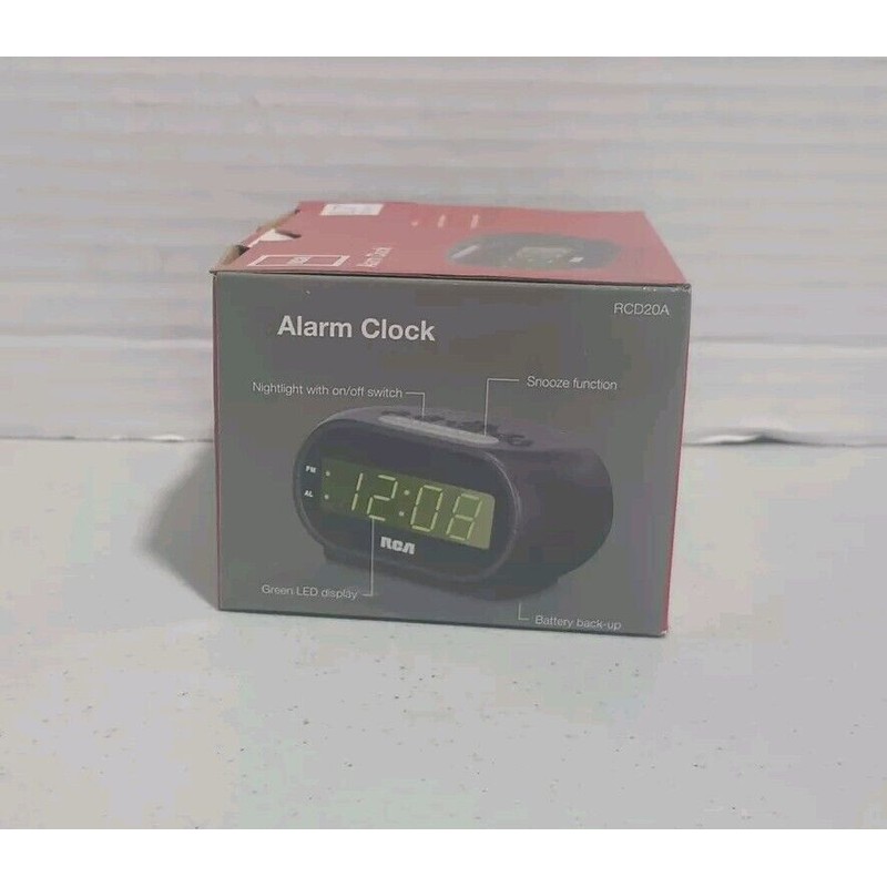 RCA RCD20A Digital Alarm Clock