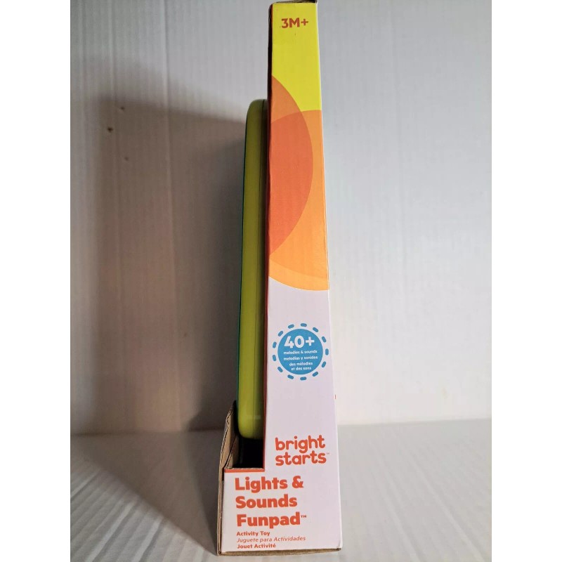 Bright Starts Lights & Sounds Fun pad Activity Toy NEW