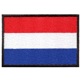Flag of the Netherlands Dutch Amsterdam Holland Europe embroidered applique iron-on patch new