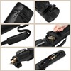 2x2 Leather Pool Cue Case for 2 Butts & 2