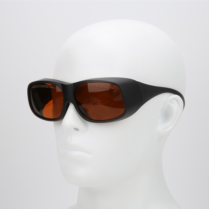 Safety Laser Glasses 532nm 1064nm Wavelength Protective Goggles Wearproof for