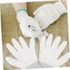 Mobestech 12Pairs PU Coated Gloves Antistatic Nylon Construction Grey Antiskid