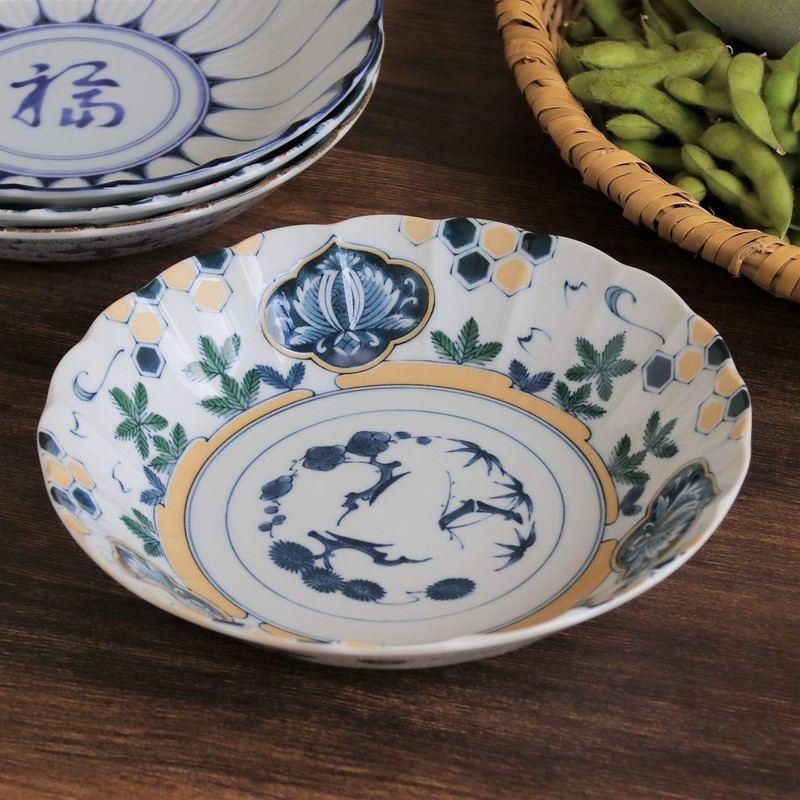 AWASOME AWASOME Tortoise Pine Crest 8.0 Deep Plate, Blue