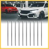 REPAIROCK 10pcs Silver Tone Chrome Car Air Condition Vent Grille