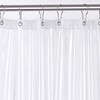 MhhYLL Clear Shower Curtain Liner,72 x 72 Inches Vinyl 10